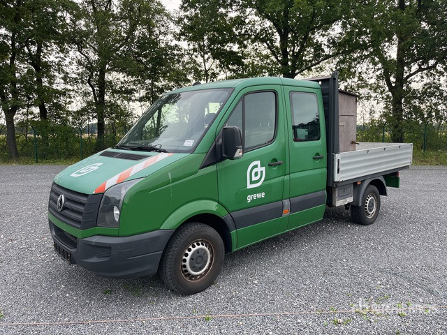 2015 Volkswagen Crafter 4x2 Crew Cab Flatbed Truck - Бордови камион: снимка 2 2015 Volkswagen Crafter 4x2 Crew Cab Flatbed Truck - Бордови камион: снимка 2