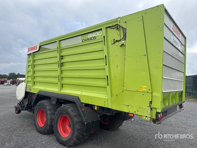 2016 Claas Cargos 8400 T/A Silage Wagon - Саморазтоварващо се ремарке: снимка 3 2016 Claas Cargos 8400 T/A Silage Wagon - Саморазтоварващо се ремарке: снимка 3