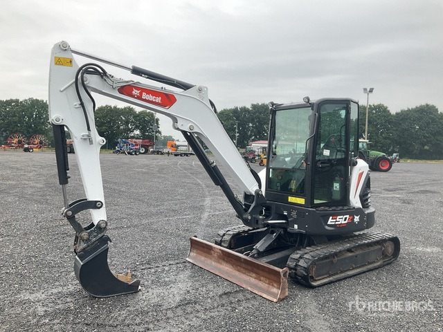 2023 Bobcat E50Z Long-Boom Mini Excavator:  <6.6t - Мини багер: снимка 2 2023 Bobcat E50Z Long-Boom Mini Excavator:  <6.6t - Мини багер: снимка 2