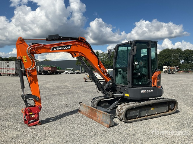 2023 Develon DX55R-7 Mini Excavator: <6.6t - Мини багер: снимка 1 2023 Develon DX55R-7 Mini Excavator: <6.6t - Мини багер: снимка 1