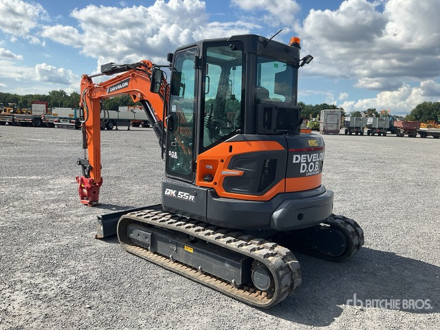 2023 Develon DX55R-7 Mini Excavator: <6.6t - Мини багер: снимка 4 2023 Develon DX55R-7 Mini Excavator: <6.6t - Мини багер: снимка 4
