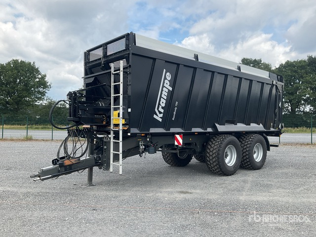 2023 Krampe AS 750.2 RamBody T/A End Dump Trailer - Косачка-шредер/ Мулчер: снимка 1 2023 Krampe AS 750.2 RamBody T/A End Dump Trailer - Косачка-шредер/ Мулчер: снимка 1
