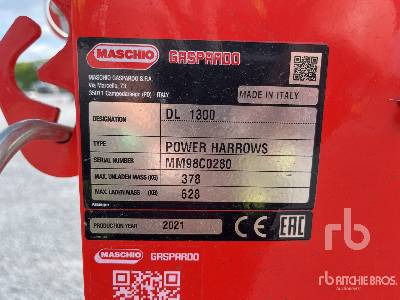 MASCHIO GASPARDO DELFINO 1300 (Unused) - Селскостопански валяк: снимка 5 MASCHIO GASPARDO DELFINO 1300 (Unused) - Селскостопански валяк: снимка 5