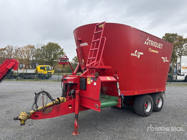 Trioliet Silomix 2-2400 Feed Trailer - Миксер-вагон: снимка 1 Trioliet Silomix 2-2400 Feed Trailer - Миксер-вагон: снимка 1
