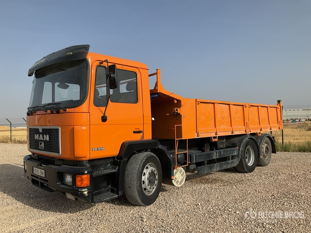 1994 MAN 26.342 6x2 T/A Dump Truck - Самосвал камион: снимка 3 1994 MAN 26.342 6x2 T/A Dump Truck - Самосвал камион: снимка 3