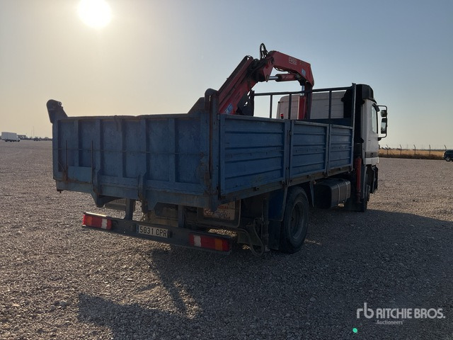 1999 Mercedes-Benz Actros 1831 LS Fassi F150 Articulated Boom on 4x2 Flatbed Truck with Crane - Косачка-шредер/ Мулчер: снимка 4 1999 Mercedes-Benz Actros 1831 LS Fassi F150 Articulated Boom on 4x2 Flatbed Truck with Crane - Косачка-шредер/ Мулчер: снимка 4