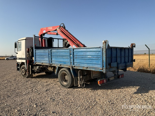 1999 Mercedes-Benz Actros 1831 LS Fassi F150 Articulated Boom on 4x2 Flatbed Truck with Crane - Косачка-шредер/ Мулчер: снимка 3 1999 Mercedes-Benz Actros 1831 LS Fassi F150 Articulated Boom on 4x2 Flatbed Truck with Crane - Косачка-шредер/ Мулчер: снимка 3