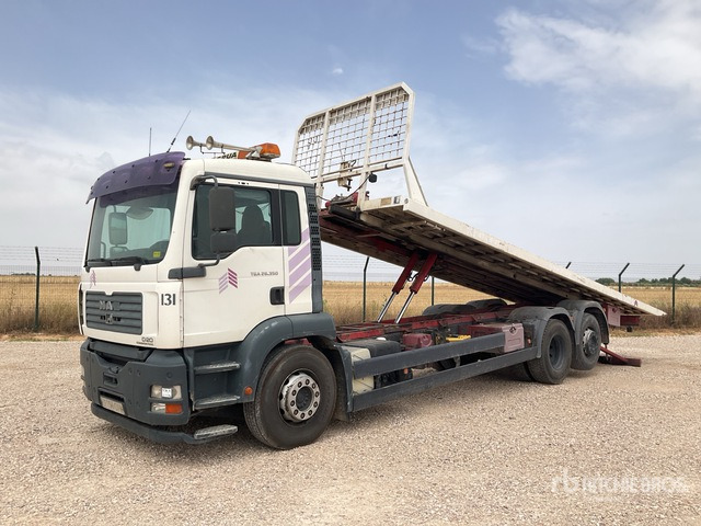 2005 MAN TGA26.350 6x2 Rollback Truck - Камион пътна помощ: снимка 1 2005 MAN TGA26.350 6x2 Rollback Truck - Камион пътна помощ: снимка 1