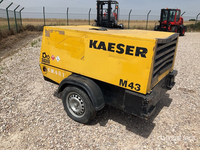 2007 Kaeser M43 Mobile Air Compressor - Компресор за въздух: снимка 3 2007 Kaeser M43 Mobile Air Compressor - Компресор за въздух: снимка 3