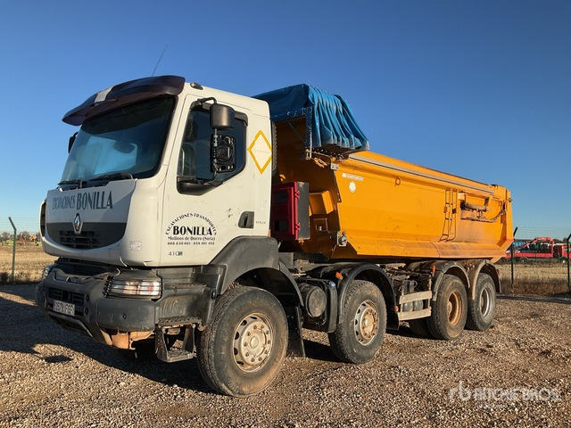 2007 Renault Kerax 410.42 8x4 Twin-Steer Tri/A Dump Truck - Самосвал камион: снимка 3 2007 Renault Kerax 410.42 8x4 Twin-Steer Tri/A Dump Truck - Самосвал камион: снимка 3