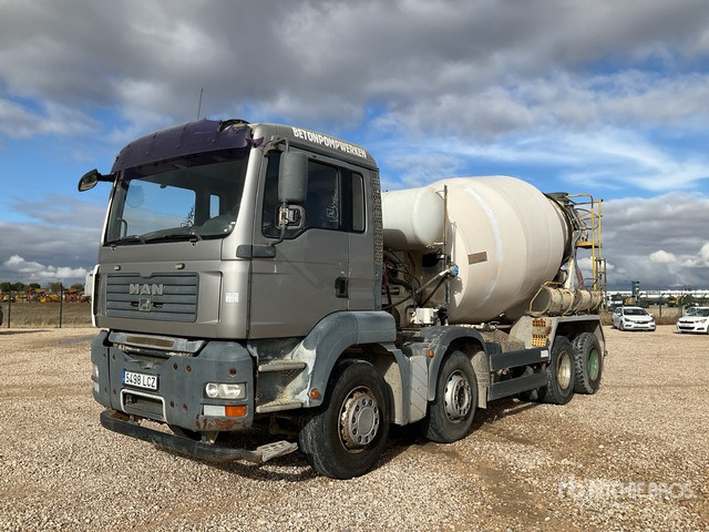 2008 MAN TGA H414FFDC 8x4 Mixer Truck - Бетоновоз: снимка 2 2008 MAN TGA H414FFDC 8x4 Mixer Truck - Бетоновоз: снимка 2