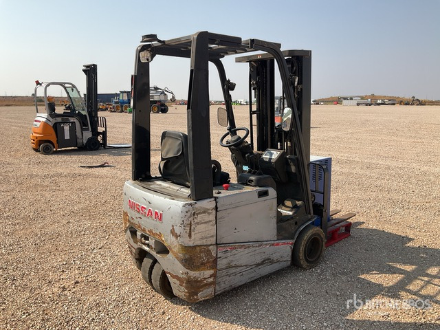 2009 Nissan 1N1L15Q Electric Forklift - Електрокар: снимка 4 2009 Nissan 1N1L15Q Electric Forklift - Електрокар: снимка 4