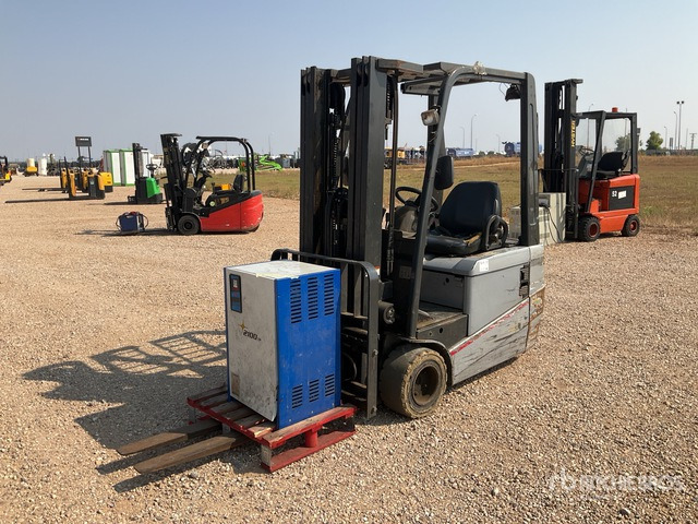2009 Nissan 1N1L15Q Electric Forklift - Електрокар: снимка 1 2009 Nissan 1N1L15Q Electric Forklift - Електрокар: снимка 1