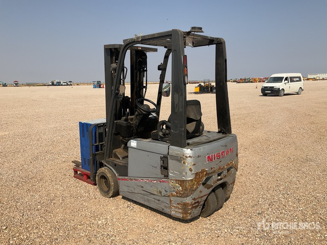 2009 Nissan 1N1L15Q Electric Forklift - Електрокар: снимка 3 2009 Nissan 1N1L15Q Electric Forklift - Електрокар: снимка 3