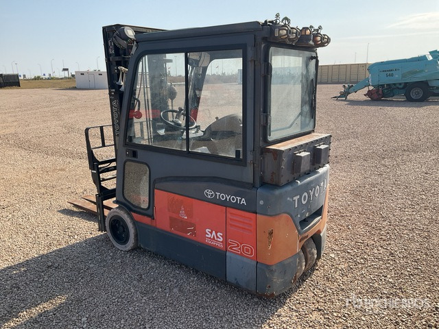 2009 Toyota 7FBEF20 (Inoperable) Electric Forklift - Електрокар: снимка 4 2009 Toyota 7FBEF20 (Inoperable) Electric Forklift - Електрокар: снимка 4