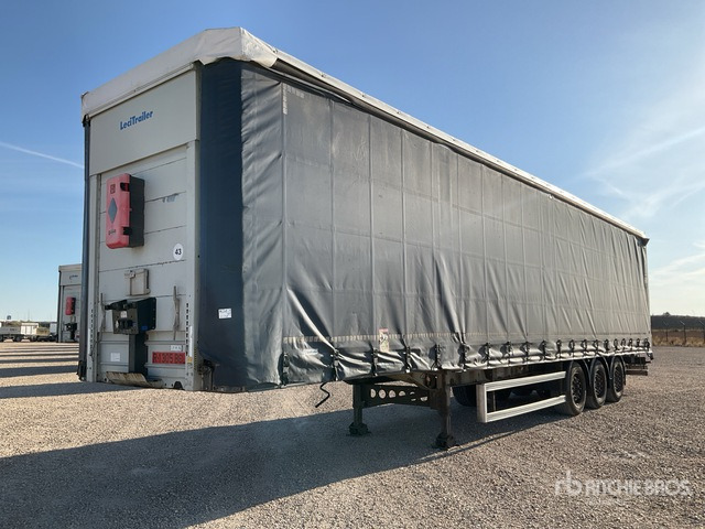 2011 Lecitrailer 3E20 Tri/A XL 3M Multilock Curtain Side Trailer - Брезентово ремарке: снимка 1 2011 Lecitrailer 3E20 Tri/A XL 3M Multilock Curtain Side Trailer - Брезентово ремарке: снимка 1