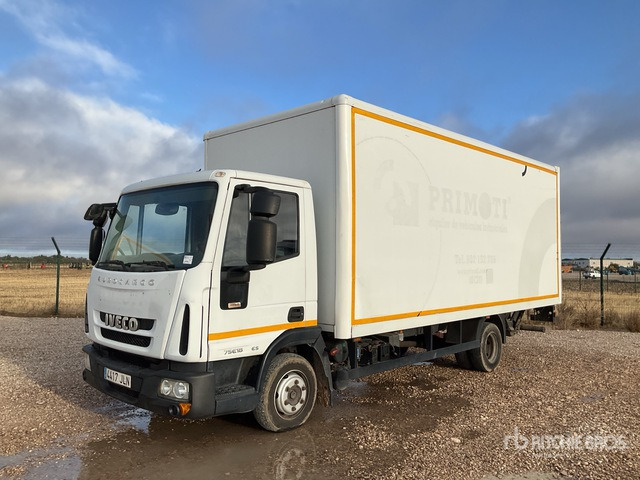 2012 Iveco Eurocargo 75E18 4x2 Van Truck - Камион фургон: снимка 1 2012 Iveco Eurocargo 75E18 4x2 Van Truck - Камион фургон: снимка 1