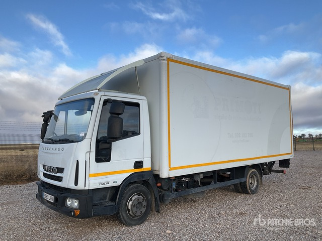 2012 Iveco Eurocargo 75E18 4x2 Van Truck - Камион фургон: снимка 1 2012 Iveco Eurocargo 75E18 4x2 Van Truck - Камион фургон: снимка 1