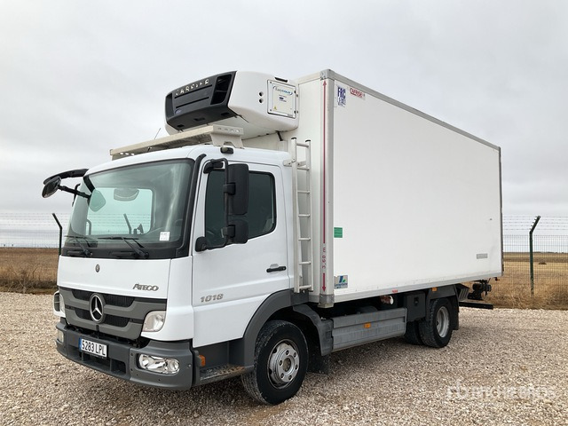 2012 Mercedes-Benz Atego 1018 4x2 Refrigerated Truck - Рефрижератор камион: снимка 1 2012 Mercedes-Benz Atego 1018 4x2 Refrigerated Truck - Рефрижератор камион: снимка 1