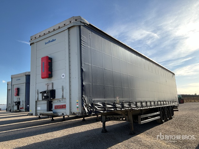 2014 Lecitrailer 3E20 Tri/A XL 3M Multilock Curtain Side Trailer - Брезентово ремарке: снимка 2 2014 Lecitrailer 3E20 Tri/A XL 3M Multilock Curtain Side Trailer - Брезентово ремарке: снимка 2