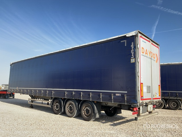 2014 Lecitrailer 3E20 Tri/A XL 3M Multilock Curtain Side Trailer - Брезентово ремарке: снимка 3 2014 Lecitrailer 3E20 Tri/A XL 3M Multilock Curtain Side Trailer - Брезентово ремарке: снимка 3