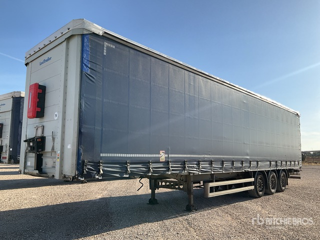 2014 Lecitrailer 3E20 Tri/A XL 3M Multilock Curtain Side Trailer - Брезентово ремарке: снимка 1 2014 Lecitrailer 3E20 Tri/A XL 3M Multilock Curtain Side Trailer - Брезентово ремарке: снимка 1