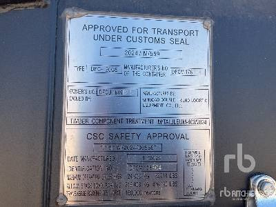 DFC20GS 20 ft Standard Multi-Door (Unused) - Морски контейнер: снимка 5 DFC20GS 20 ft Standard Multi-Door (Unused) - Морски контейнер: снимка 5
