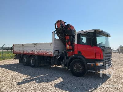 SCANIA P420 LB6XZ 4HHA 2005 Palfinger PK29002 on 6x2 - Бордови камион, Камион с кран: снимка 5 SCANIA P420 LB6XZ 4HHA 2005 Palfinger PK29002 on 6x2 - Бордови камион, Камион с кран: снимка 5