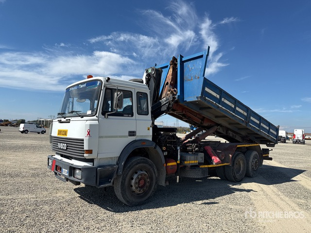 1990 Iveco 190-36 6x2 Roll-Off Truck - Мултилифт с кука камион: снимка 2 1990 Iveco 190-36 6x2 Roll-Off Truck - Мултилифт с кука камион: снимка 2