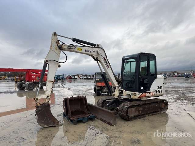 2002 Bobcat 341D Mini Excavator: <6.6t - Мини багер: снимка 1 2002 Bobcat 341D Mini Excavator: <6.6t - Мини багер: снимка 1