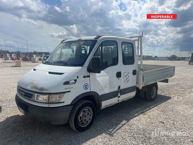 2006 Iveco Daily 35C12 Crew Cab (Inoperable) Flatbed Truck - Бордови камион: снимка 2 2006 Iveco Daily 35C12 Crew Cab (Inoperable) Flatbed Truck - Бордови камион: снимка 2