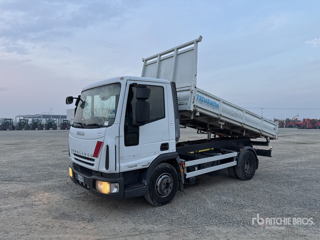 2008 Iveco Eurocargo 75E16 4x2 Dump Truck: Light Duty - Самосвал камион: снимка 1 2008 Iveco Eurocargo 75E16 4x2 Dump Truck: Light Duty - Самосвал камион: снимка 1