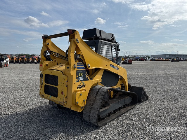 2009 Komatsu CK35 High Flow Compact Track Loader - Мини верижен товарач: снимка 3 2009 Komatsu CK35 High Flow Compact Track Loader - Мини верижен товарач: снимка 3