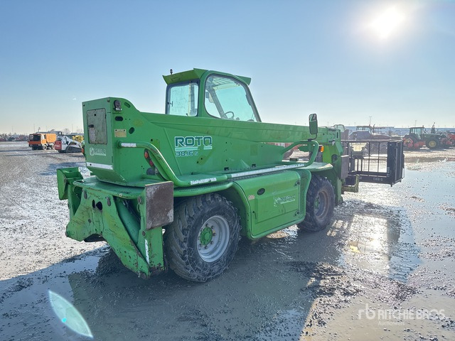 2011 Merlo ROTO 38-16S Telehandler - Телескопичен товарач: снимка 3 2011 Merlo ROTO 38-16S Telehandler - Телескопичен товарач: снимка 3