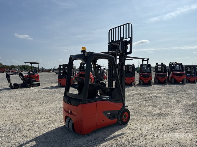 2014 Linde E15-02 1500 kg Electric Forklift - Електрокар: снимка 4 2014 Linde E15-02 1500 kg Electric Forklift - Електрокар: снимка 4