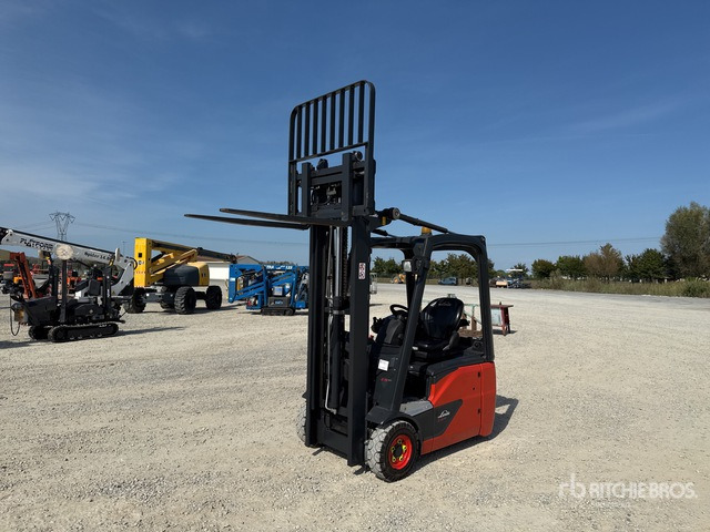 2014 Linde E15-02 1500 kg Electric Forklift - Електрокар: снимка 2 2014 Linde E15-02 1500 kg Electric Forklift - Електрокар: снимка 2