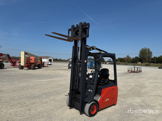 2014 Linde E16C-01 1600 kg Electric Forklift - Електрокар: снимка 1 2014 Linde E16C-01 1600 kg Electric Forklift - Електрокар: снимка 1