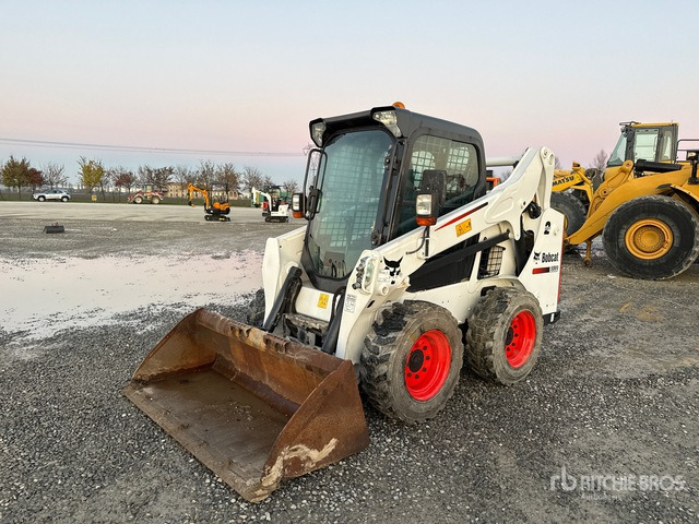 2017 Bobcat S530 Skid Steer Loader - Мини челен товарач: снимка 1 2017 Bobcat S530 Skid Steer Loader - Мини челен товарач: снимка 1