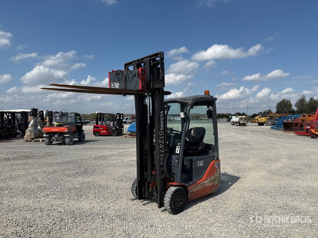 2017 Toyota 8FBET15 1500 kg Electric Forklift - Електрокар: снимка 2 2017 Toyota 8FBET15 1500 kg Electric Forklift - Електрокар: снимка 2
