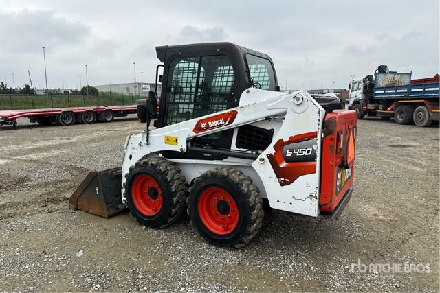 2020 Bobcat S450 Mini pala - Мини челен товарач: снимка 1 2020 Bobcat S450 Mini pala - Мини челен товарач: снимка 1