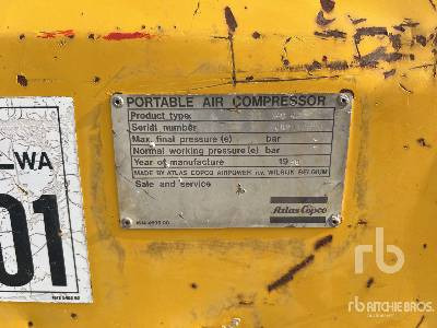 ATLAS COPCO XAS40 - Компресор за въздух: снимка 5 ATLAS COPCO XAS40 - Компресор за въздух: снимка 5