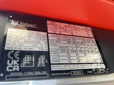 BOBCAT LPM15N Electric (Unused) - Палетна количка: снимка 5 BOBCAT LPM15N Electric (Unused) - Палетна количка: снимка 5