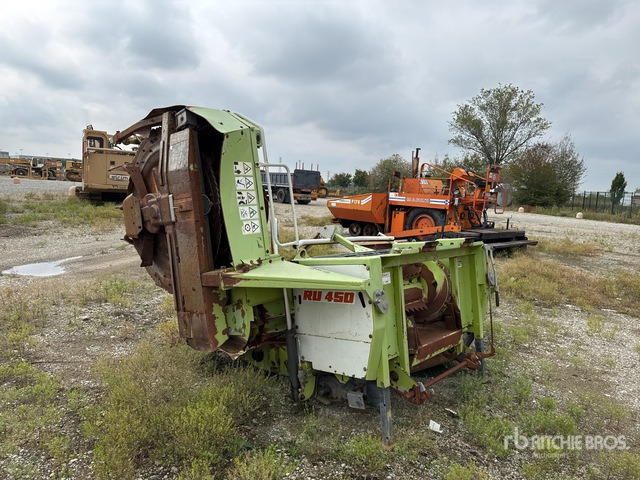 Claas RU 450 Testata per trincia - Принадлежност за силажокомбайн: снимка 3 Claas RU 450 Testata per trincia - Принадлежност за силажокомбайн: снимка 3