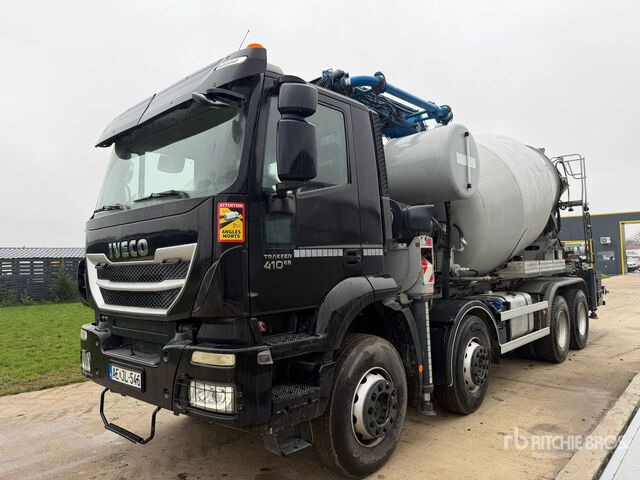 2016 Iveco Trakker 410 E6 2016 Cifa MK28.4 28 m on 8x4 28 ... Concrete Pump Truck - Друга техника: снимка 3 2016 Iveco Trakker 410 E6 2016 Cifa MK28.4 28 m on 8x4 28 ... Concrete Pump Truck - Друга техника: снимка 3