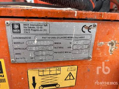 ITECO IT5980 Electric - Ножична работна платформа: снимка 5 ITECO IT5980 Electric - Ножична работна платформа: снимка 5