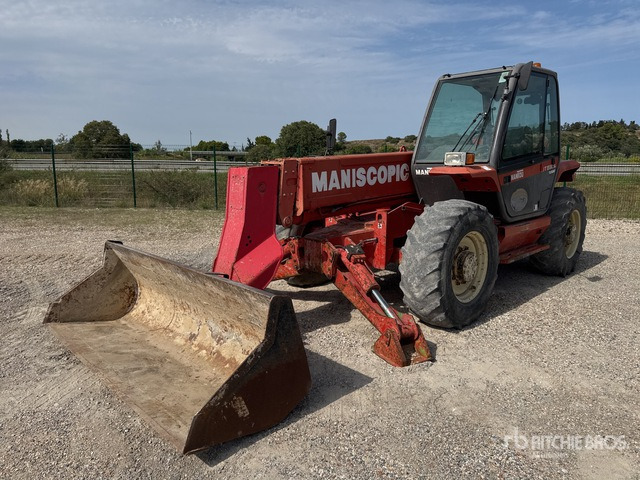 1997 Manitou MT1330SLT Chariot Telescopique Telehandler - Телескопичен товарач: снимка 1 1997 Manitou MT1330SLT Chariot Telescopique Telehandler - Телескопичен товарач: снимка 1