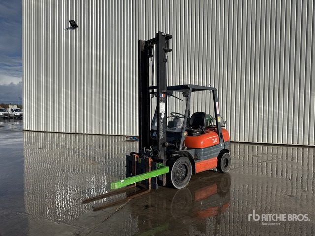 1997 Toyota 30 2450 kg Chariot Elevateur Forklift - Мотокар: снимка 1 1997 Toyota 30 2450 kg Chariot Elevateur Forklift - Мотокар: снимка 1