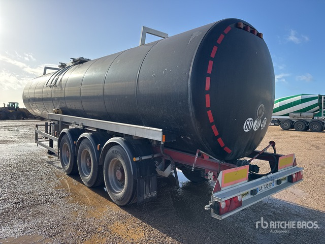 1998 Magyar SR34ESR Tri/A 31000 L Semi-Remorque Cit ... Asphalt Tank Trailer - Полуремарке цистерна: снимка 2 1998 Magyar SR34ESR Tri/A 31000 L Semi-Remorque Cit ... Asphalt Tank Trailer - Полуремарке цистерна: снимка 2