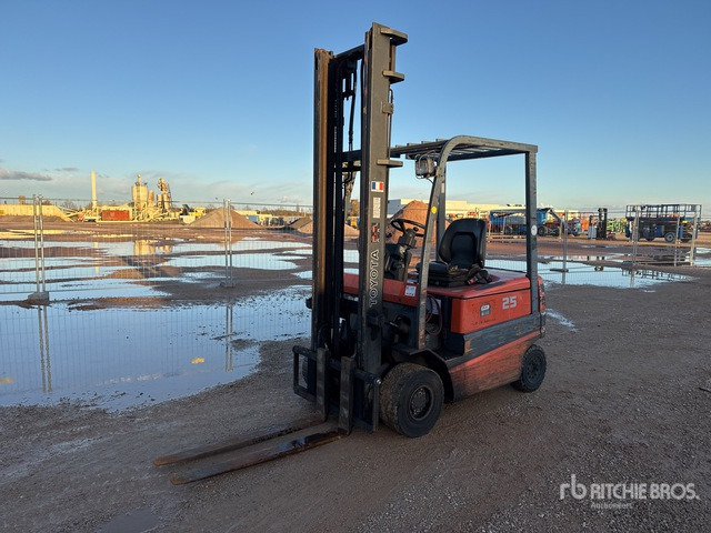 1998 Toyota 5FBE25 2500 kg Chariot Elevateur Elect ... Electric Forklift - Електрокар: снимка 1 1998 Toyota 5FBE25 2500 kg Chariot Elevateur Elect ... Electric Forklift - Електрокар: снимка 1