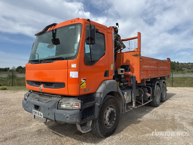 2004 Renault Kerax 420 dci 2003 Palfinger PK15500 5500 kg ... Dump Truck with Crane - Самосвал камион, Камион с кран: снимка 2 2004 Renault Kerax 420 dci 2003 Palfinger PK15500 5500 kg ... Dump Truck with Crane - Самосвал камион, Камион с кран: снимка 2